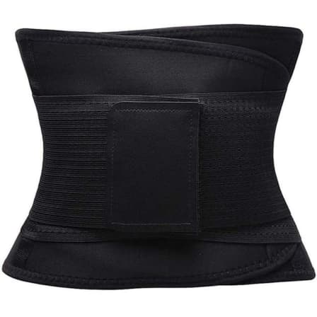 Neoprene Sweat Belt Waist Trainer - Small-28 / Black & Red_0