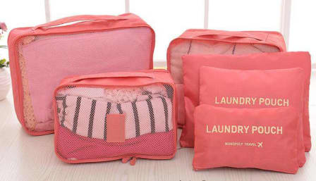 Travel Laundry Bag 6 Pcs Sets_1